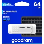 USB flash disk GOODRAM UME2 64 GB bílý