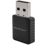 Mini usb wi‑fi adaptér QOLTEC dual band ac 1300 Mb/s, 2×2 dBi, usb 3.0