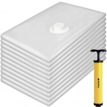 Sada vakuových sáčků 50 × 70 cm, 10 ks s ruční pumpou RUHHY