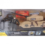 Vojenská sada s tankem pro děti