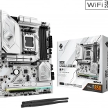 Bílá základní deska B650 Steel Legend WiFi AM5 ATX