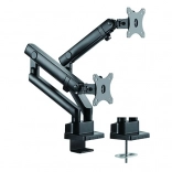 Dvojitý držák na monitory do 32" s pružinovým mechanismem