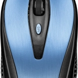 Optická USB myš Yenkee s 4 tlačítky, symetrická, modrá