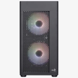 skříň mini tower HEXFORM TG FRGB s USB 3.0 – černá