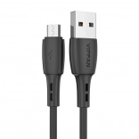 Kabel USB k Micro USB Vipfan Racing X05, 3A, 1m, černý