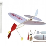 Házecí model letadla Komár na gumu