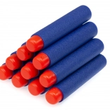 Pěnové náhradní šipky do blasteru 10 ks 7,2 cm