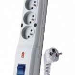 Filtrovací přepěťová ochrana LF-530WA, šedá