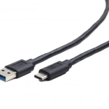 Kabel USB‑C na USB‑A 3.0, 1,8 m, černý