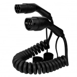 Spirálový nabíjecí kabel pro elektromobily Type 2 - 5M