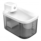 Dogness D13 chytrá fontána s pohybovým senzorem pro psy a kočky, bílá