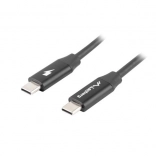 Kabel USB-C 2.0, 1.8m, Černý