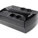 Záložní zdroj UPS 850 VA line-interactive, 4× Schuko, LED