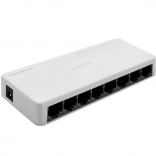 Síťový přepínač QOLTEC 8× RJ45, 100 Mb/s fast ethernet LAN