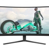 Zakrivený 34" herní monitor VA, 180 Hz, HDMI x2, DP x2