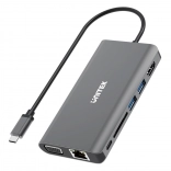 Univerzální USB-C Hub 8v1 Unitek