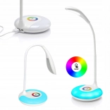 Led stolní lampa s rgb podsvícením 256 barev