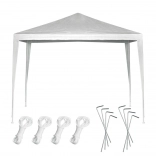 Zahradní party stan 3 × 3 m bílý