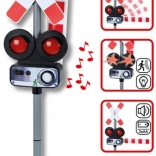 Železniční závory se světlem a zvukem pro děti