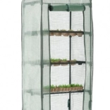 Balkónový foliovník se čtyřmi policemi 69 × 49 × 160 cm