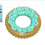 Bestway nafukovací kruh do vody donut, průměr 107 cm, tyrkysový