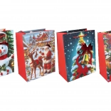 Dárková taška L 32 × 41,5 × 12 cm Vánoce