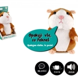 Mluvící plyšový křeček Mireček