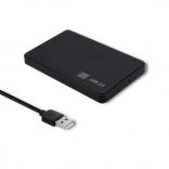 Externí pevný diskový rámeček 2.5'' SATA3 USB 2.0 černý
