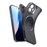 Průhledné pouzdro ESR Zero Clear Case HaloLock pro iPhone 16, černé