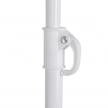 plážový a zahradní slunečník 150 cm s naklápěním – tropické listy, UV ochrana