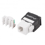 Keystone modul RJ45 UTP kat. 5e beznástrojový, 180° do instalační krabice