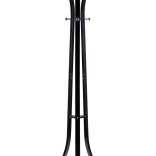 Stojanový věšák na oblečení ModernHome – černý kovový