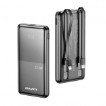 Powerbanka AWEI P76K 10000 mAh s rychlým nabíjením 22,5 W a 4 výstupy