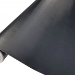 Černá kartáčovaná kovová samolepicí folie