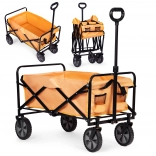 Skládací transportní vozík MultiGarden 47x105 cm, oranžový